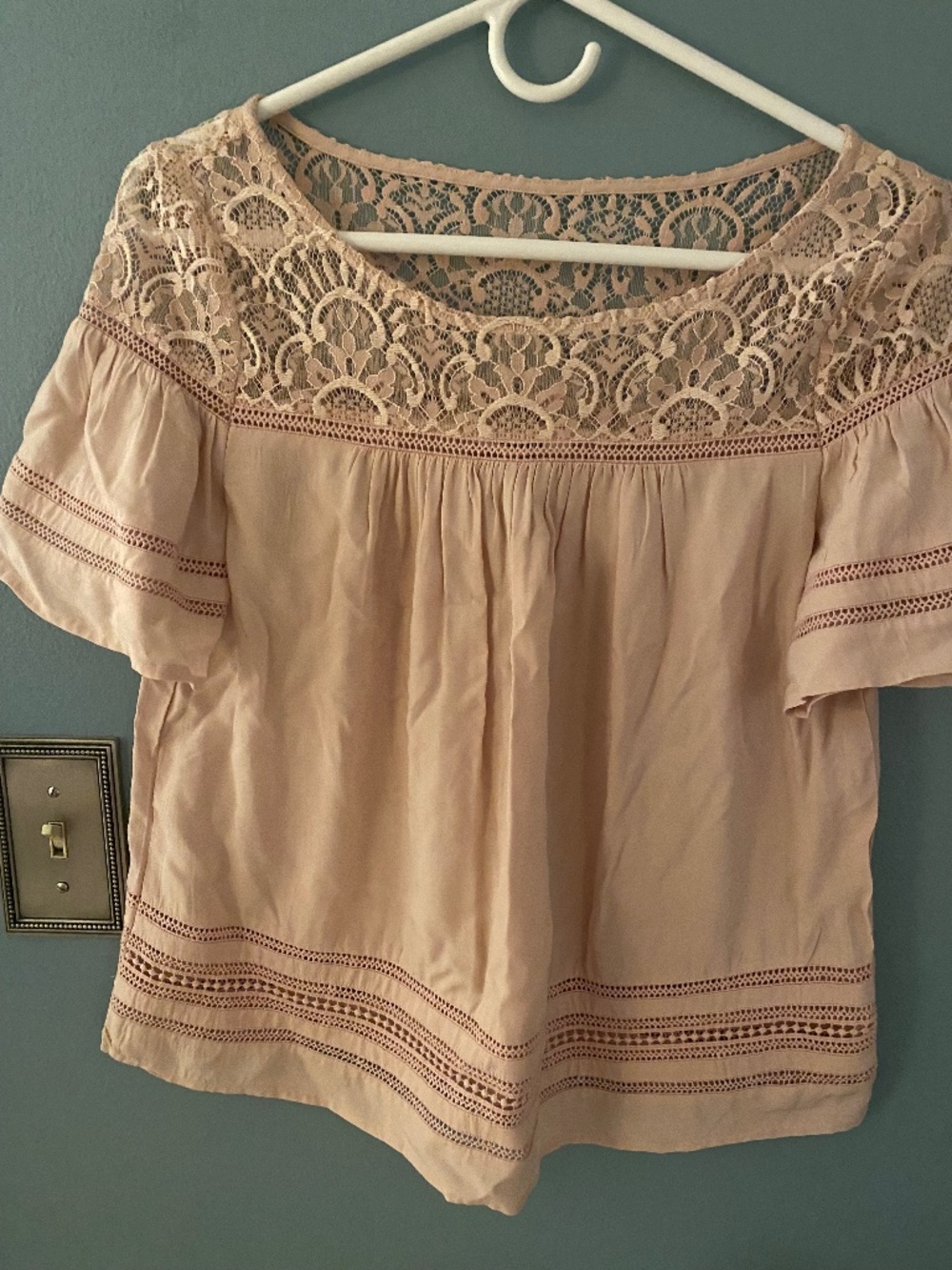 Anthropologie BB Dakota Pink Top